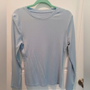 NWOT--A NEW DAY COTTON LONG- SLEEVED TOP!
